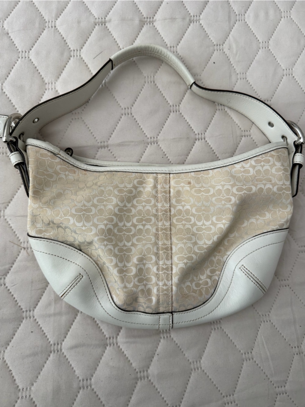 Coach Beige and Brown Mini Hobo Bag Duo - Picture 5 of 6